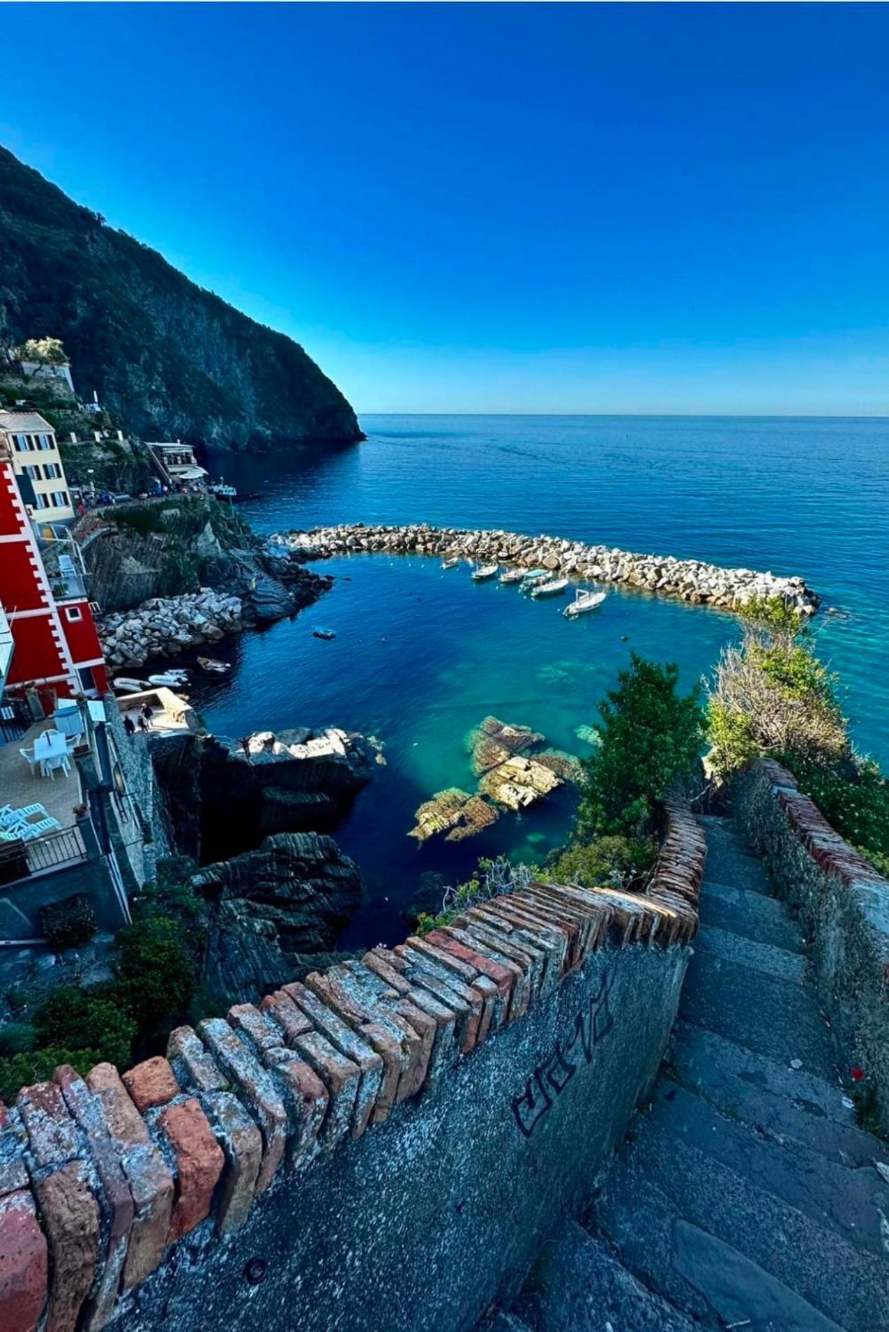Compagnia Del Mare, Cinque Terre Full Apt X 2, Centro Storico,5 Minuti Dal Mare! Riomaggiore Bagian luar foto